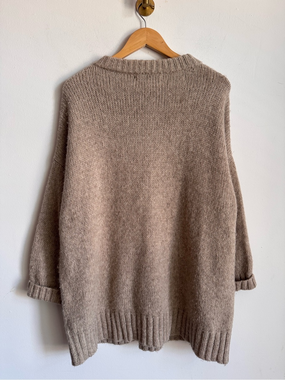 Jenni Kayne Alpaca Cocoon Crewneck Sweater M - Picture 8 of 11